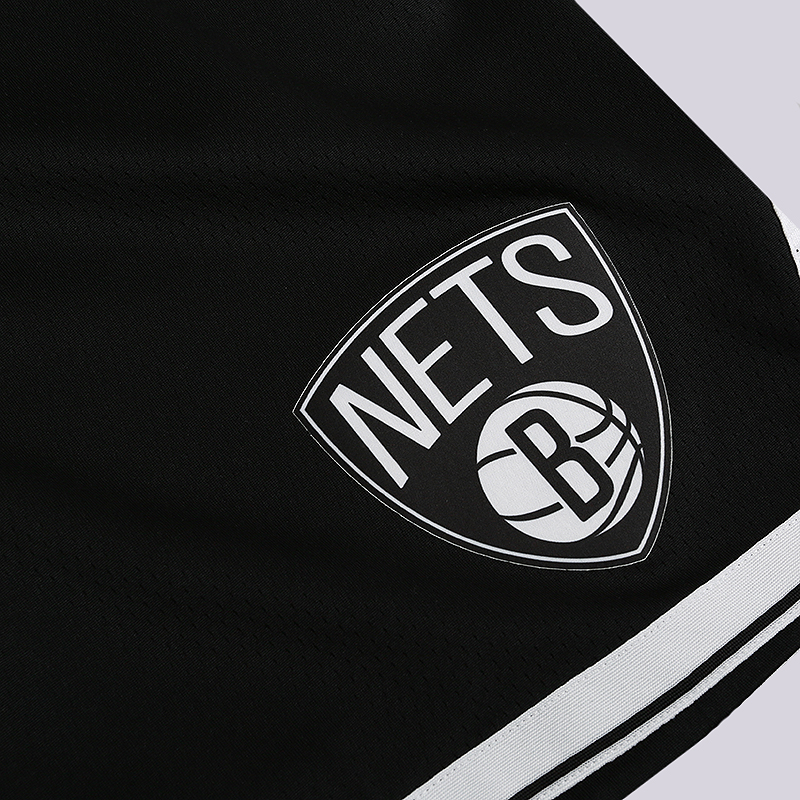 мужские черные шорты Nike NBA Brooklyn Nets Icon Edition Swingman 866777-010 - цена, описание, фото 2